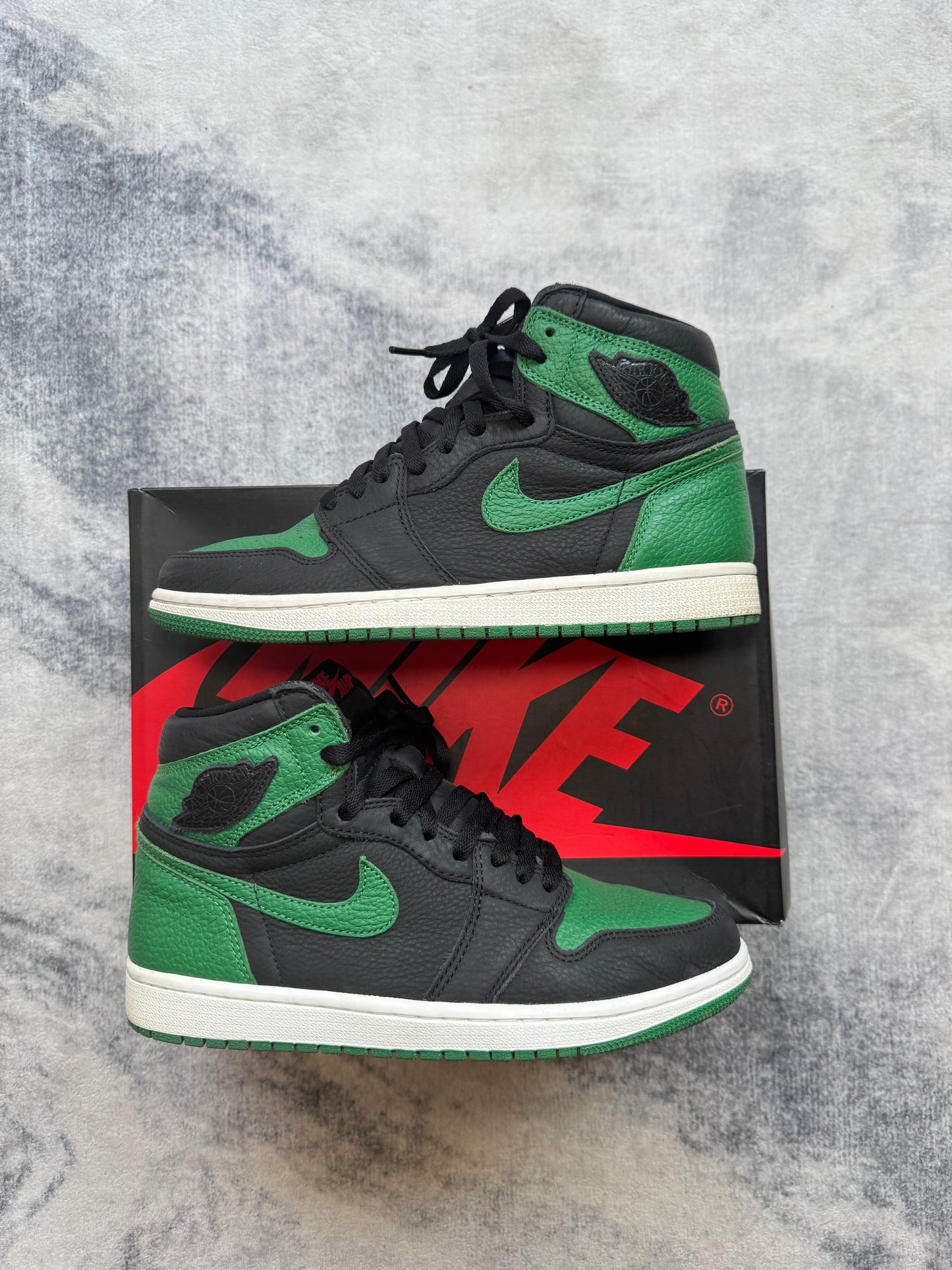 Jordan 1 High Pine Green Black