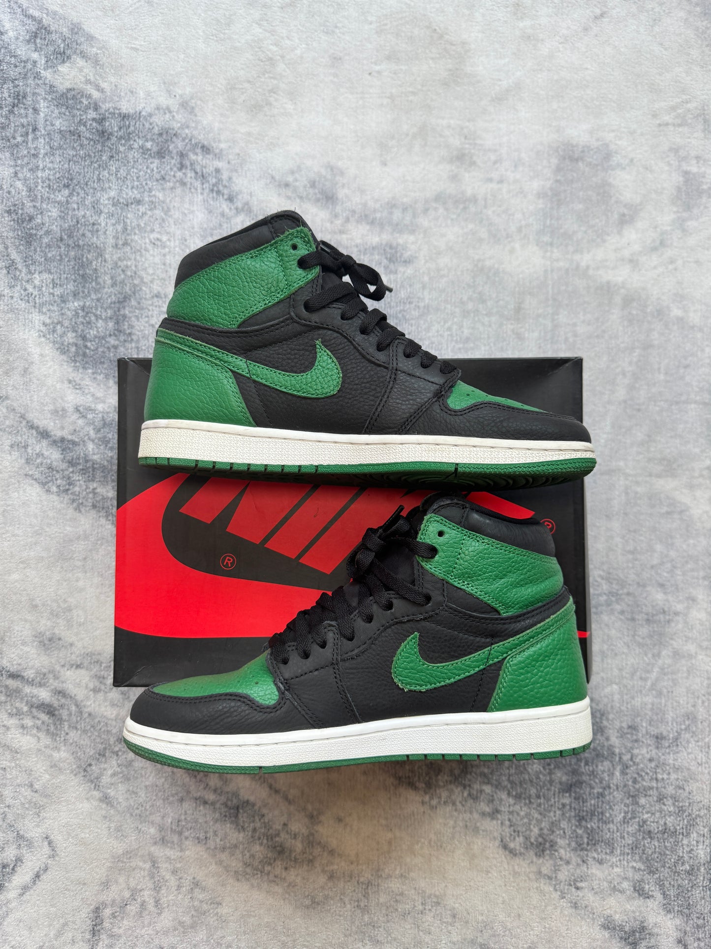 Jordan 1 High Pine Green Black