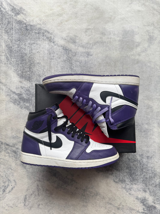 Jordan 1 High Court Purple