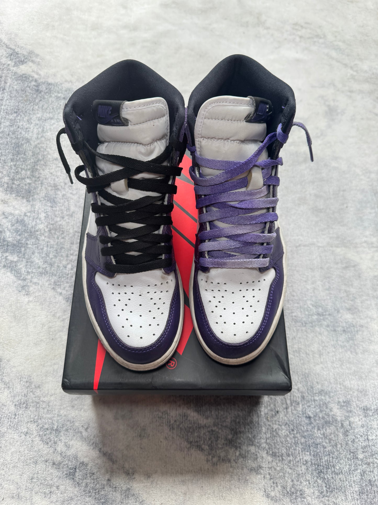 Jordan 1 High Court Purple