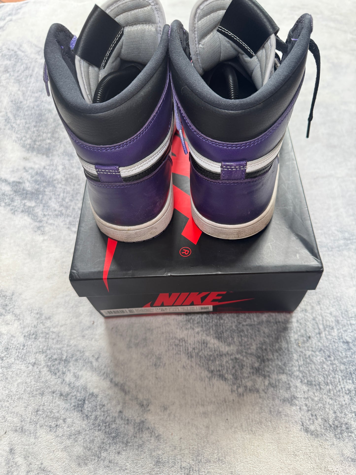 Jordan 1 High Court Purple