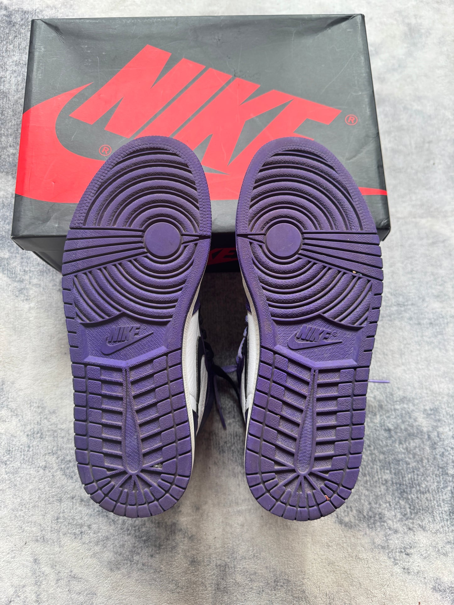 Jordan 1 High Court Purple