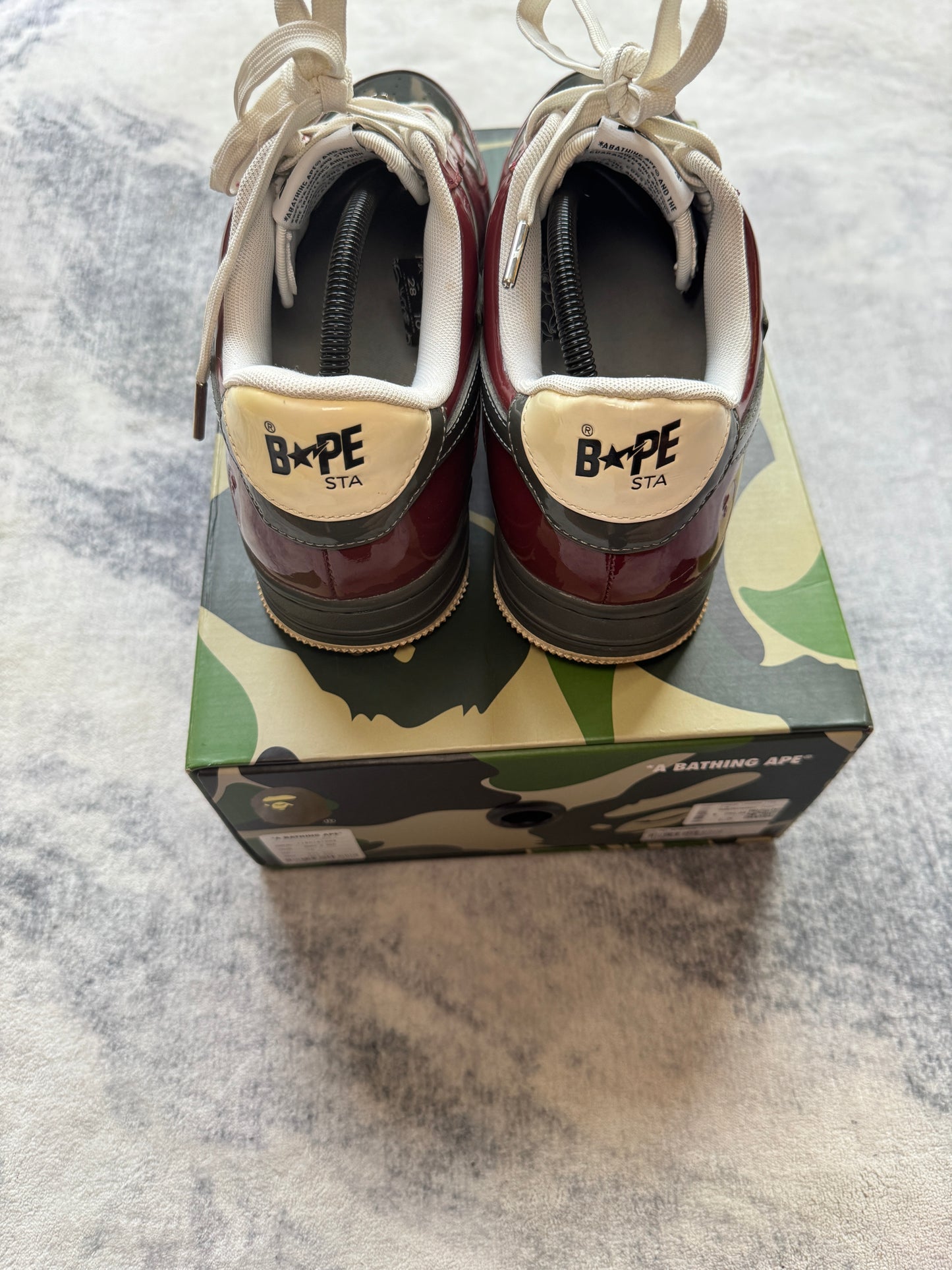 A Bathing Ape Bapesta Mix Colorway