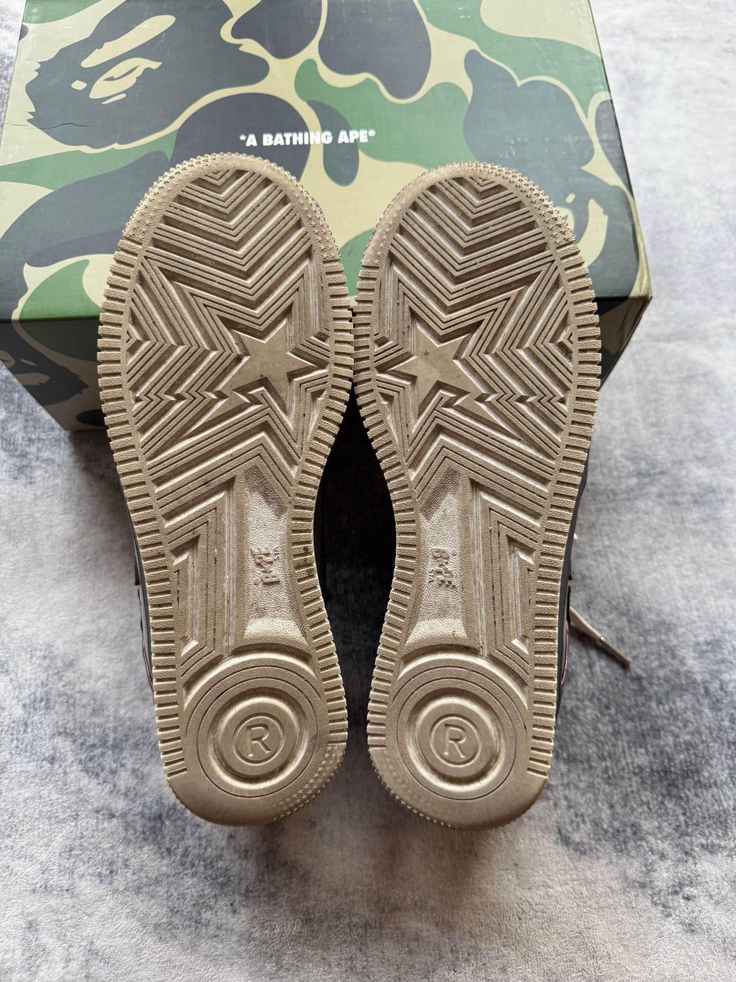 A Bathing Ape Bapesta Mix Colorway