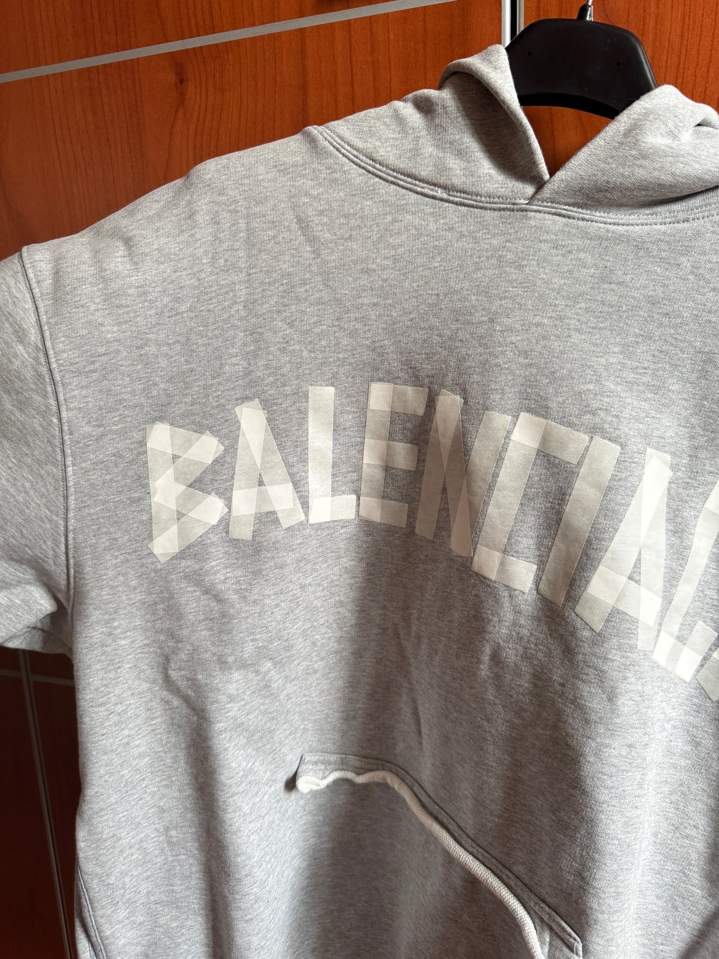 Hoodie Felpa Balenciaga Tape