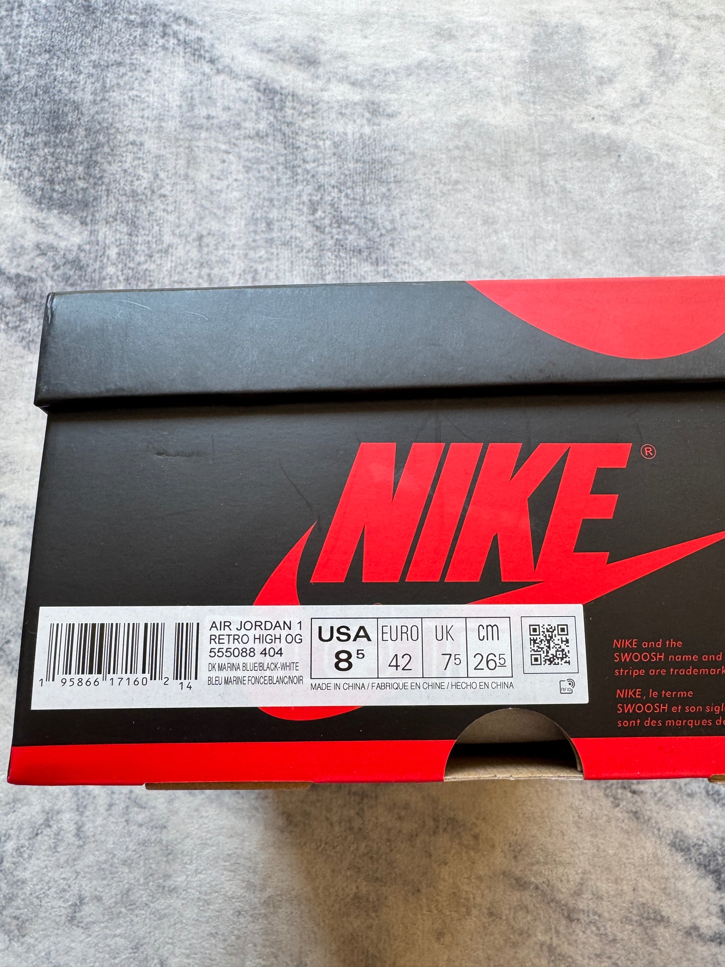 Jordan 1 High Blu