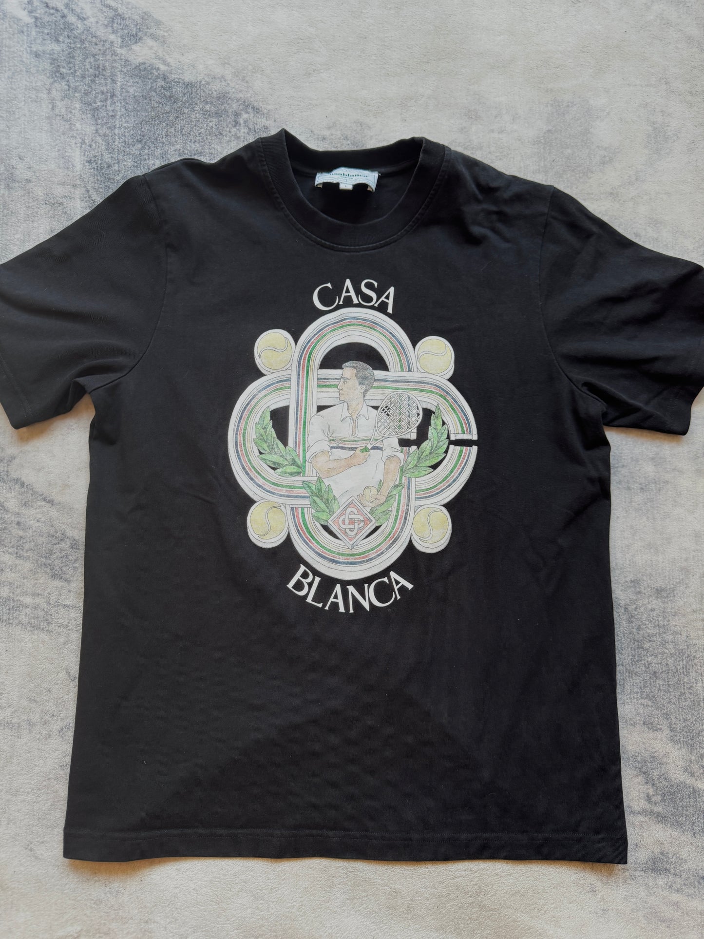 Casablanca T-Shirt Logo