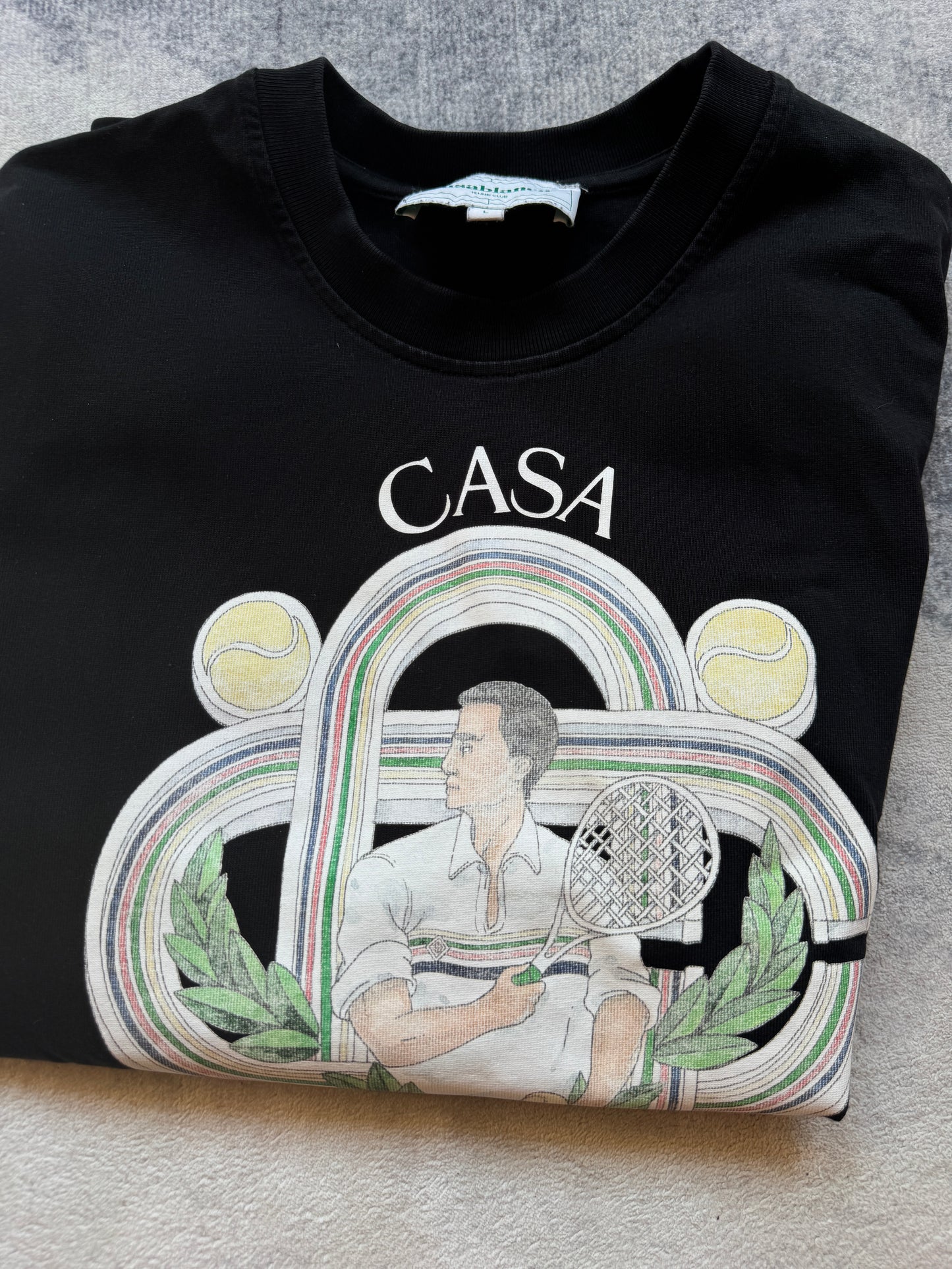 Casablanca T-Shirt Logo