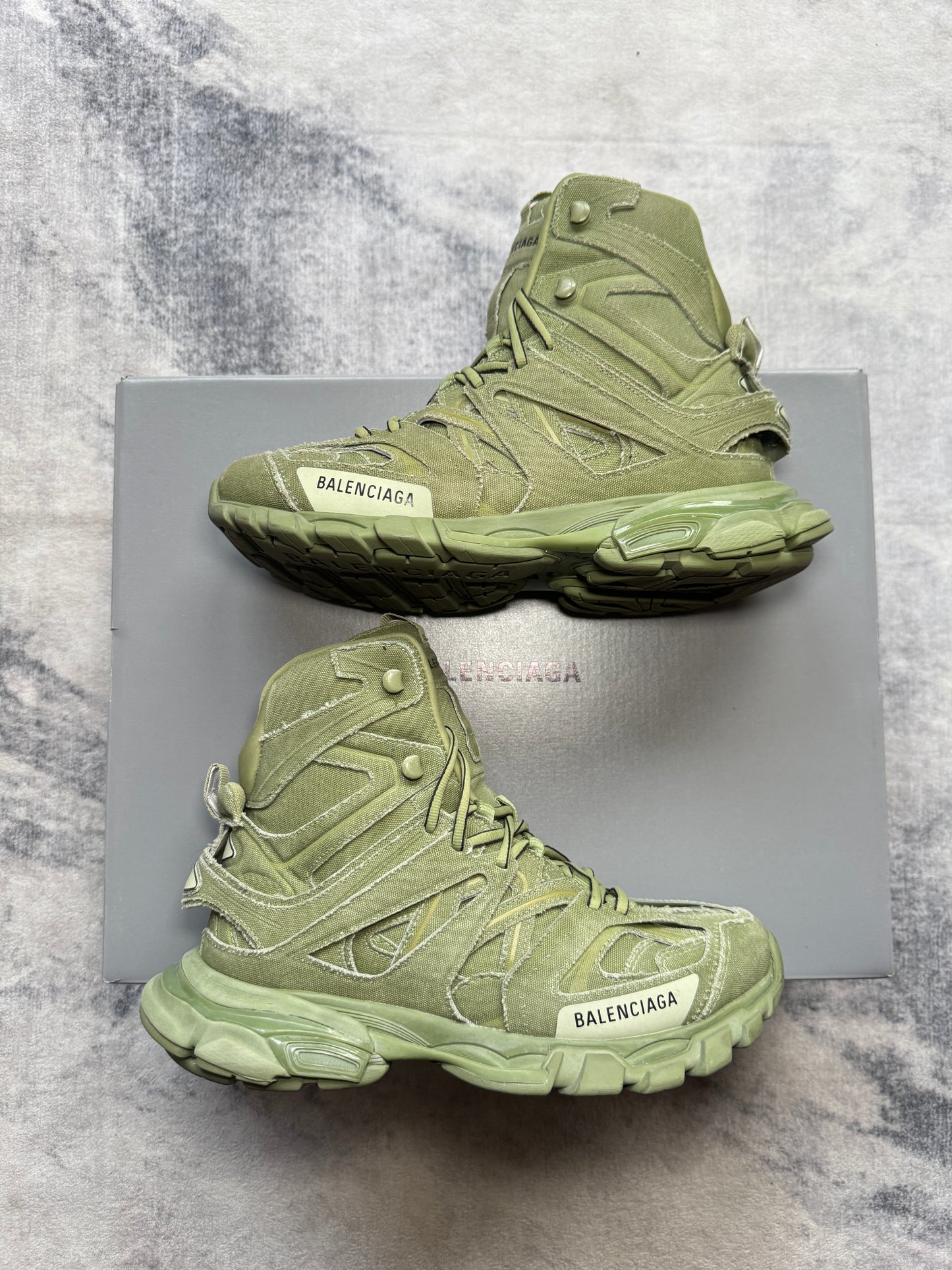 Balenciaga Track High Military