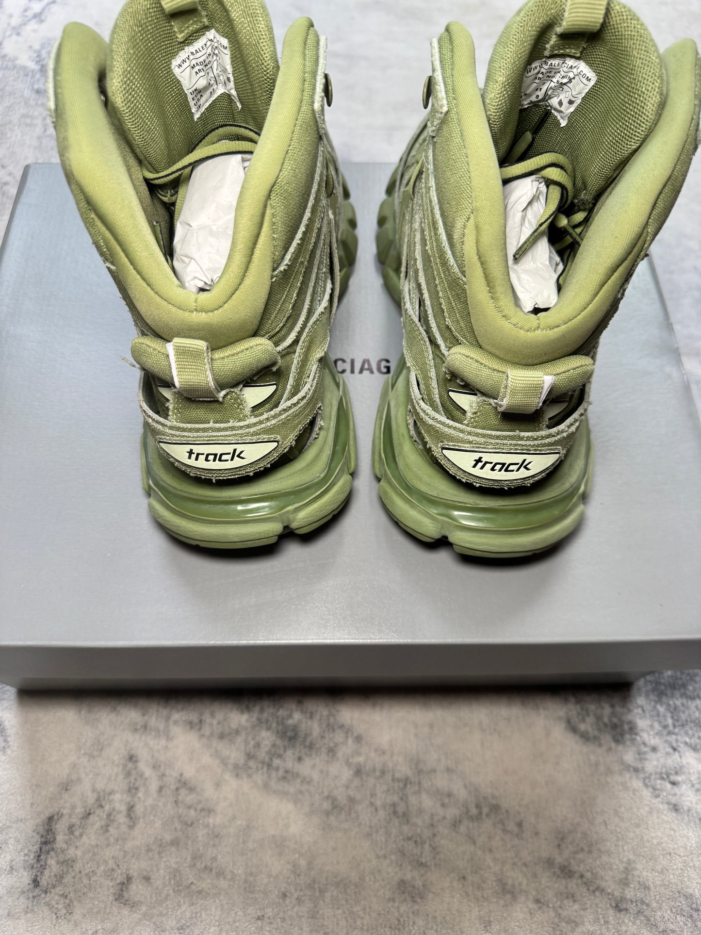Balenciaga Track High Military