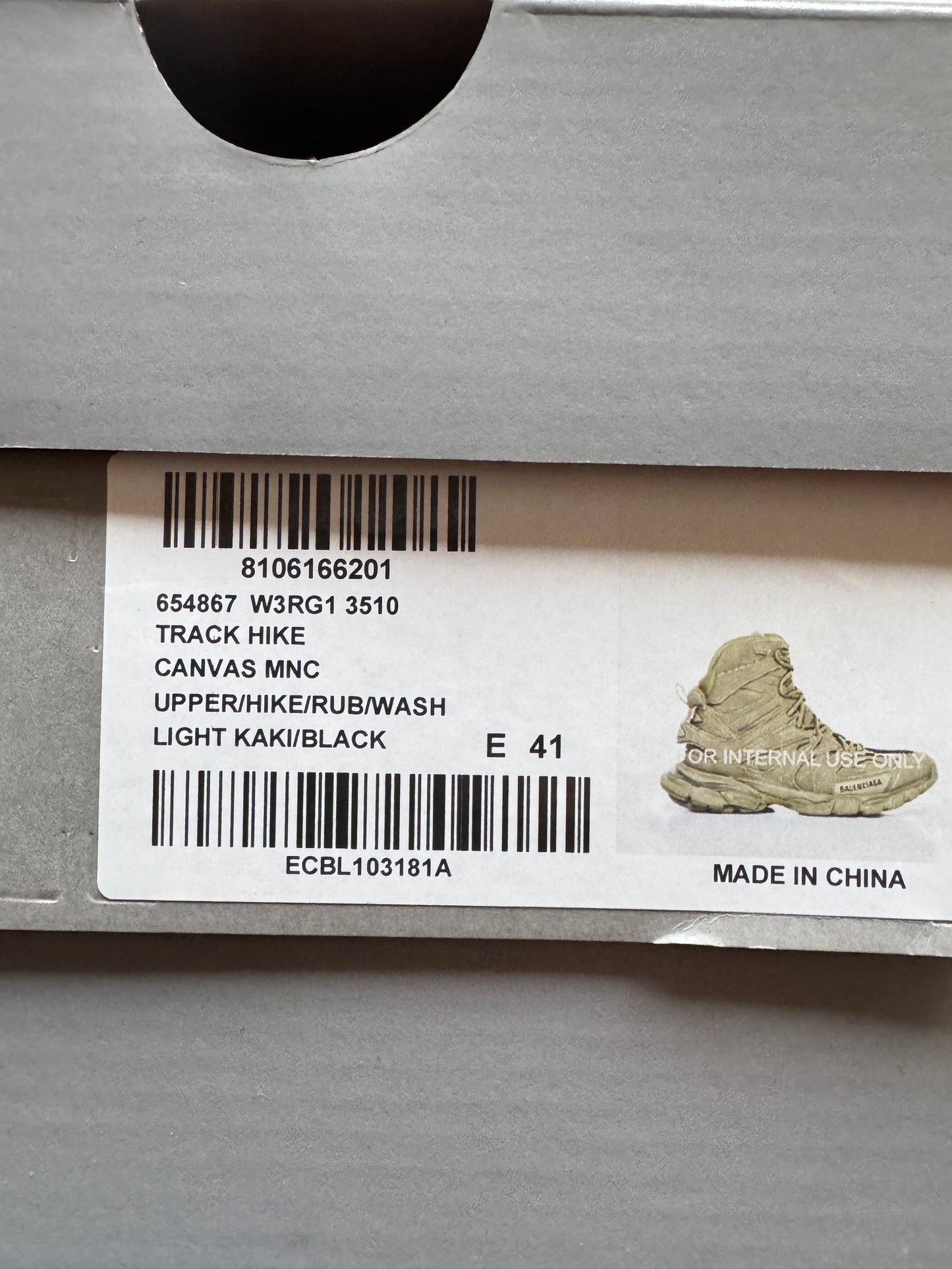 Balenciaga Track High Military
