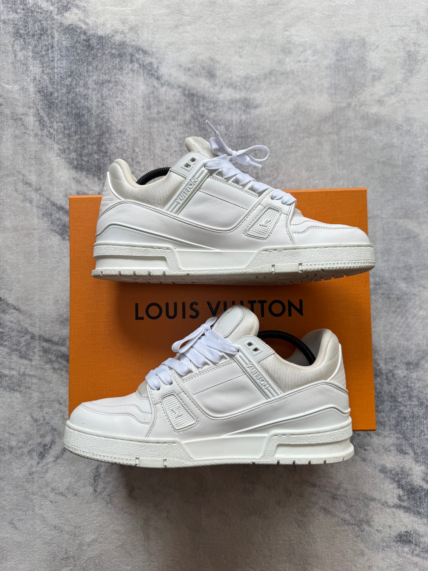 Louis Vuitton Trainer Triple White