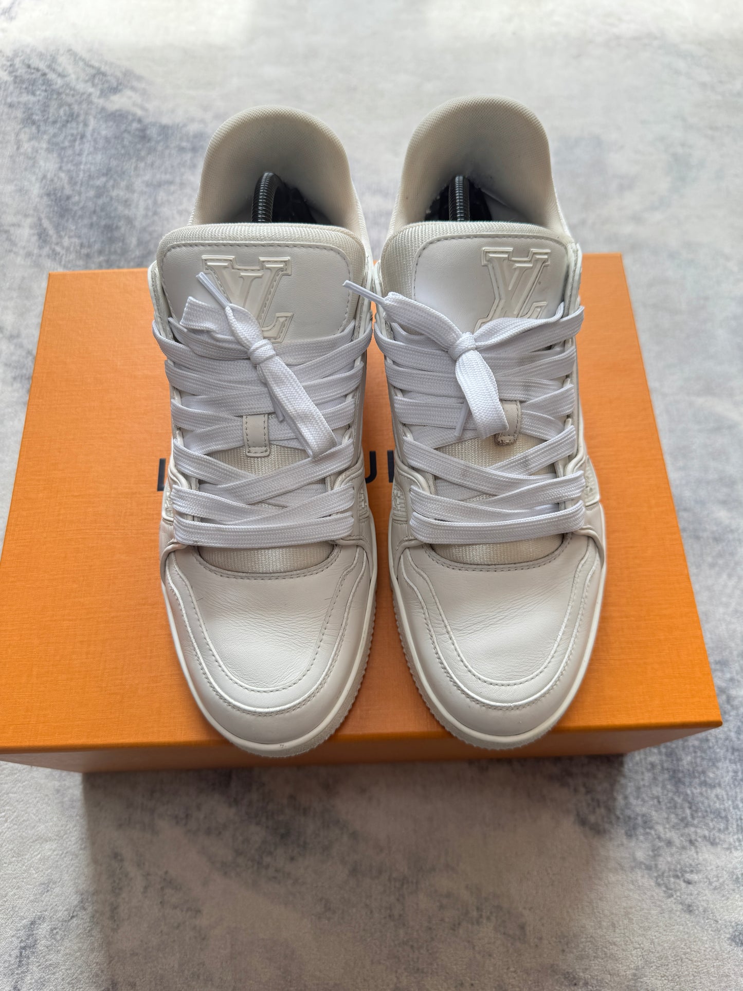 Louis Vuitton Trainer Triple White