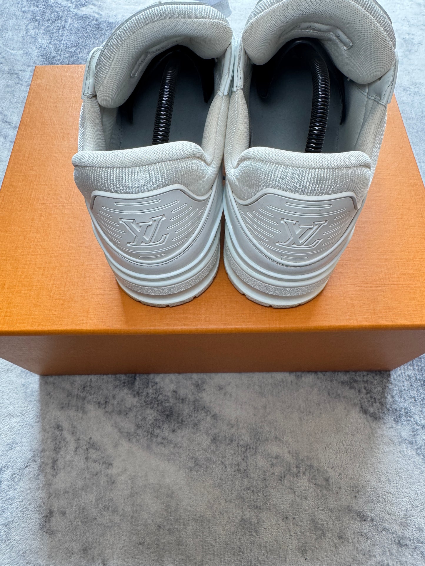 Louis Vuitton Trainer Triple White
