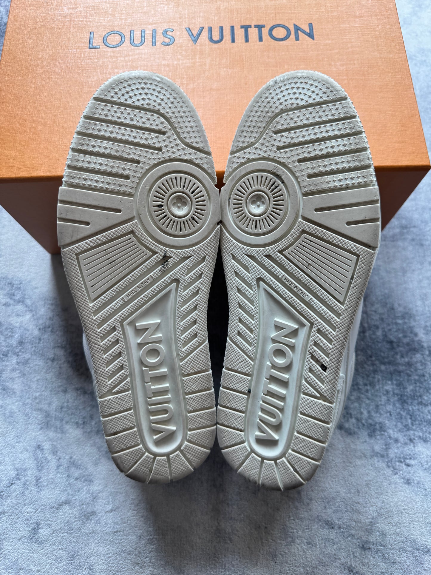 Louis Vuitton Trainer Triple White