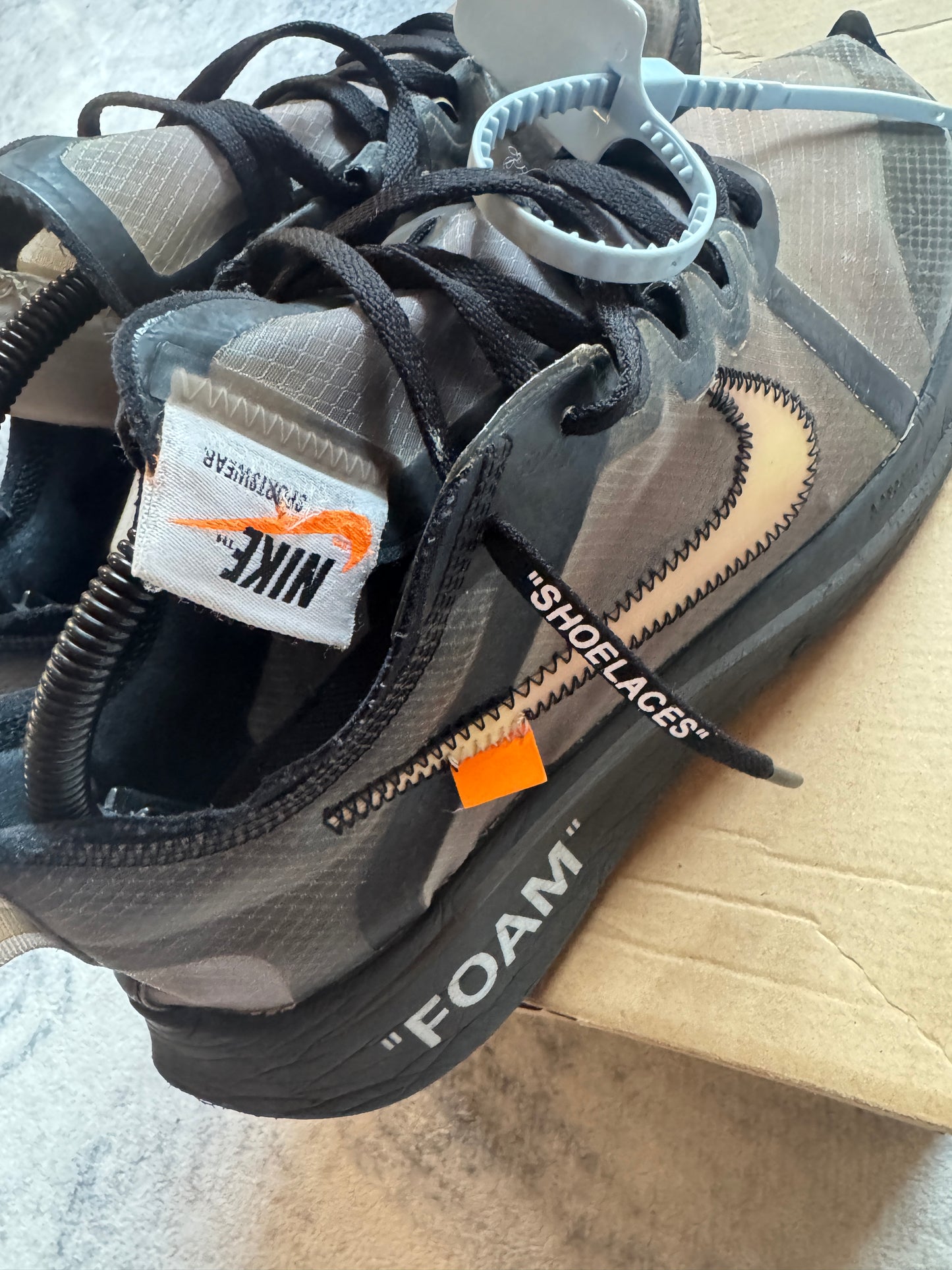 Nike Zoom Fly Off White Black
