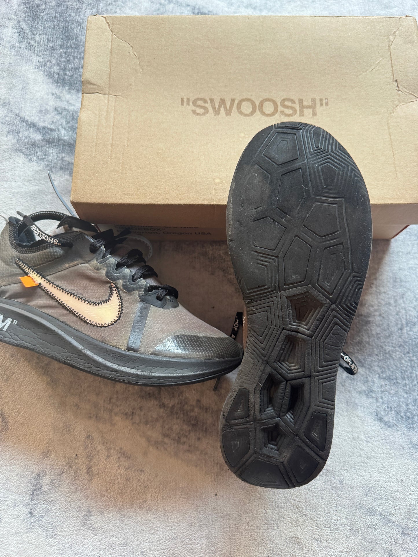 Nike Zoom Fly Off White Black