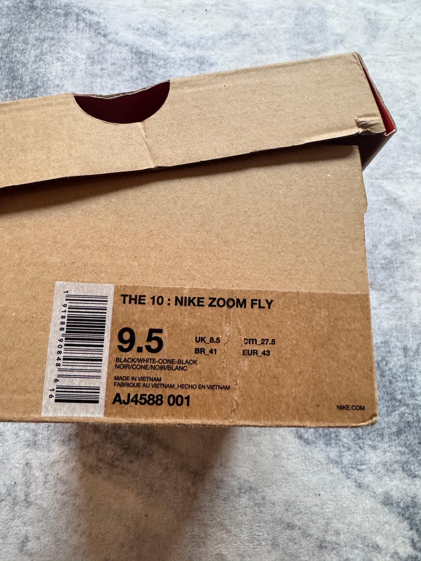 Nike Zoom Fly Off White Black
