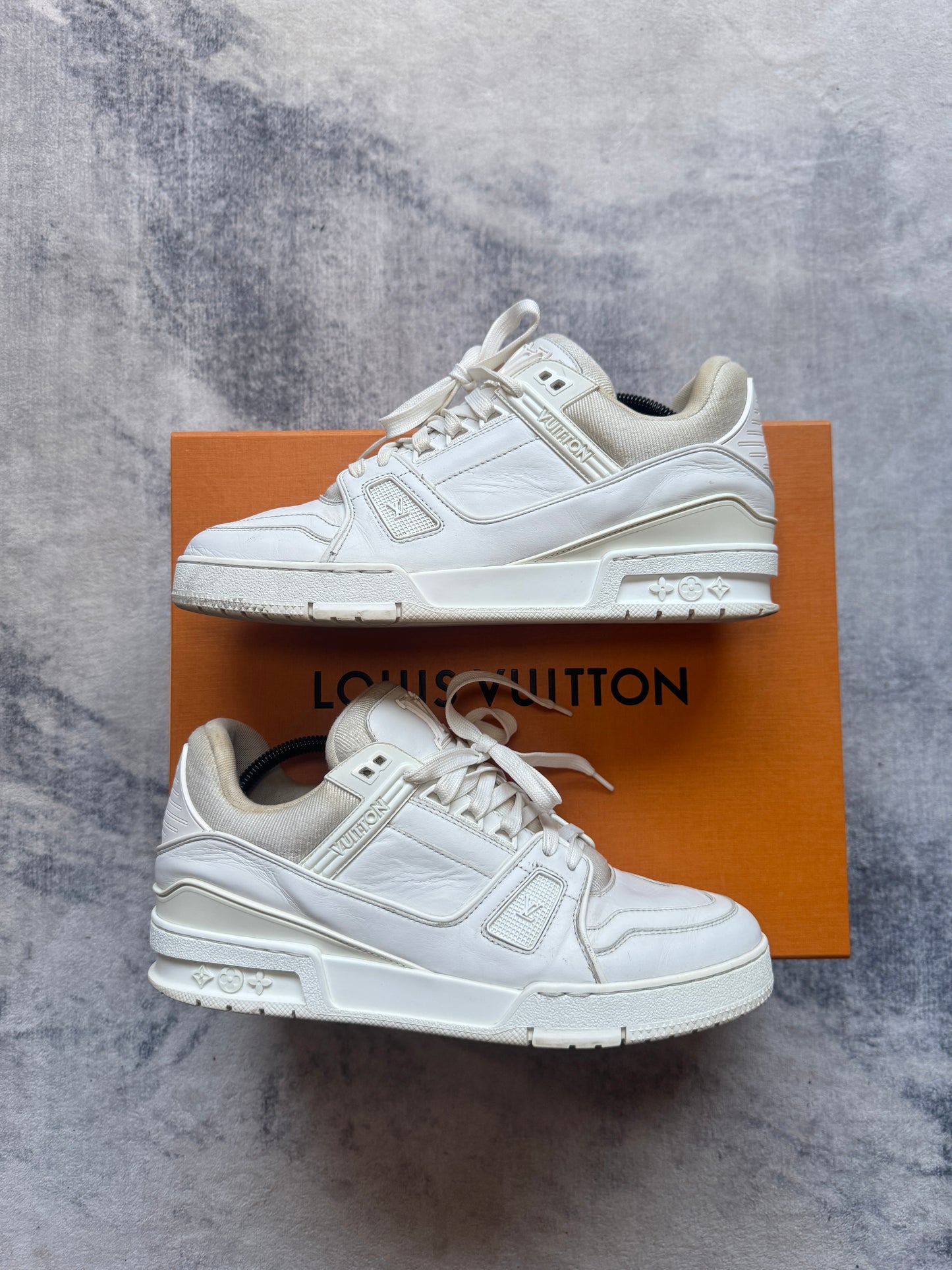 Louis Vuitton Trainer Triple White
