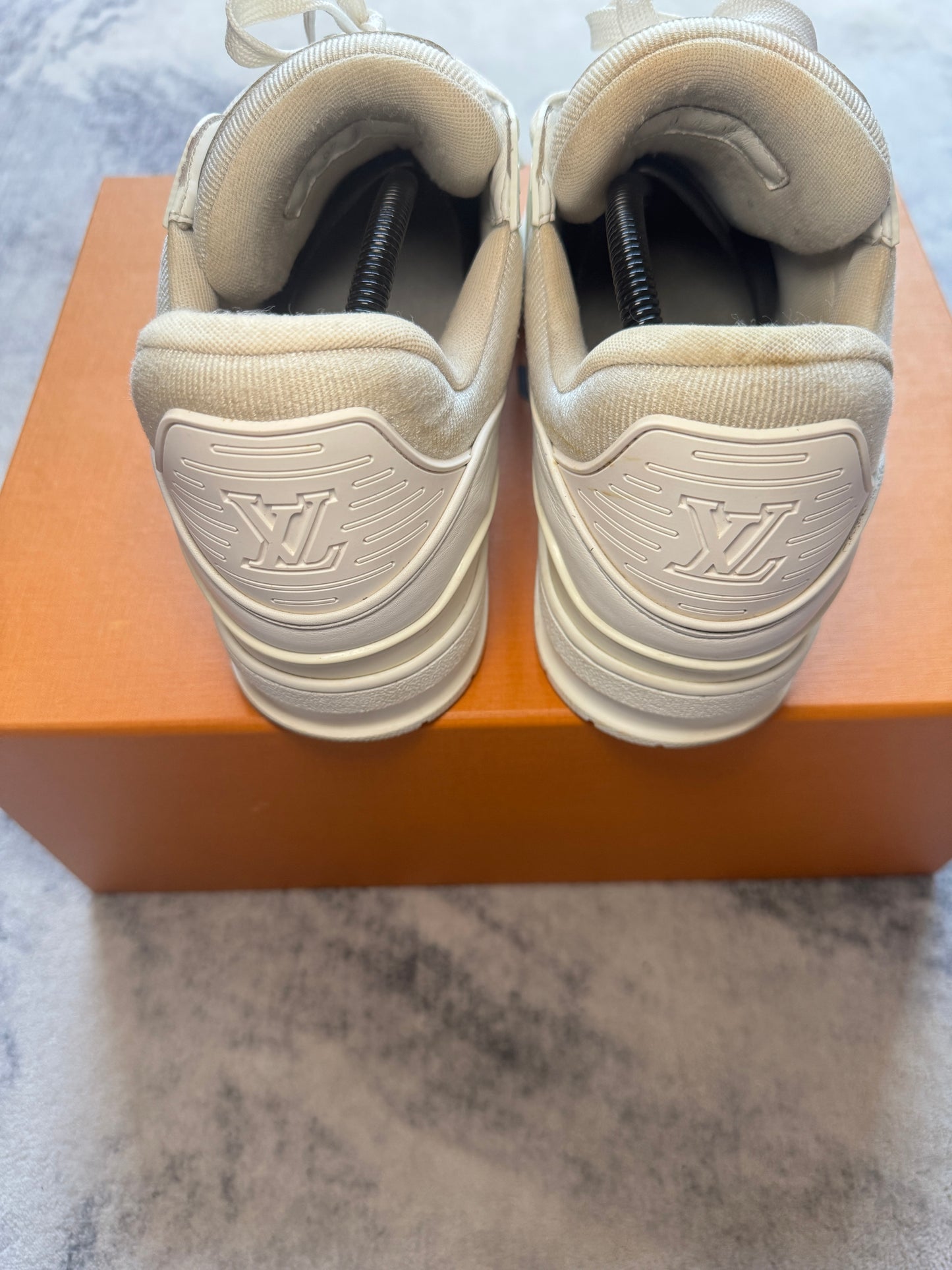 Louis Vuitton Trainer Triple White