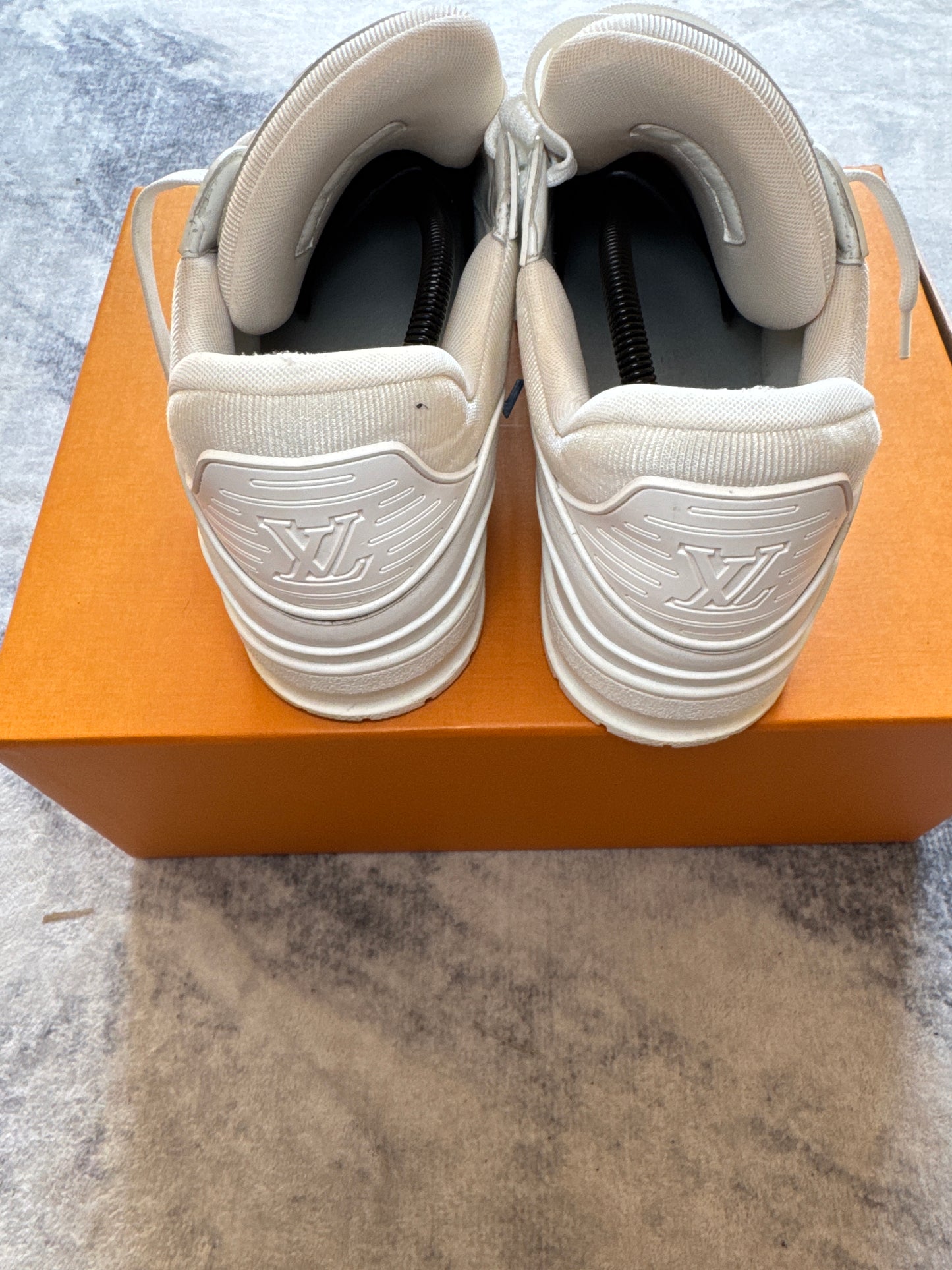 Louis Vuitton Trainer Triple White