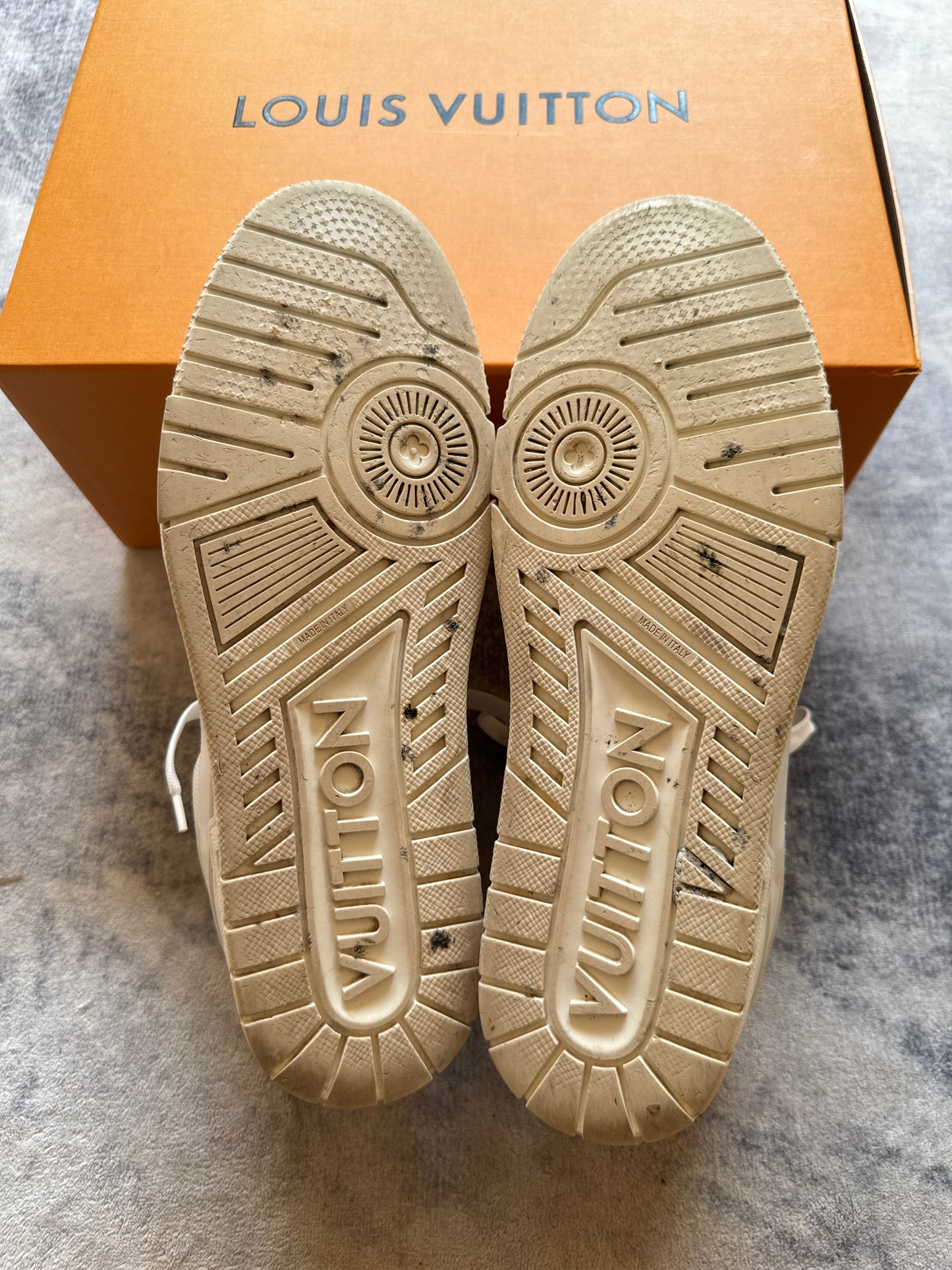 Louis Vuitton Trainer Triple White