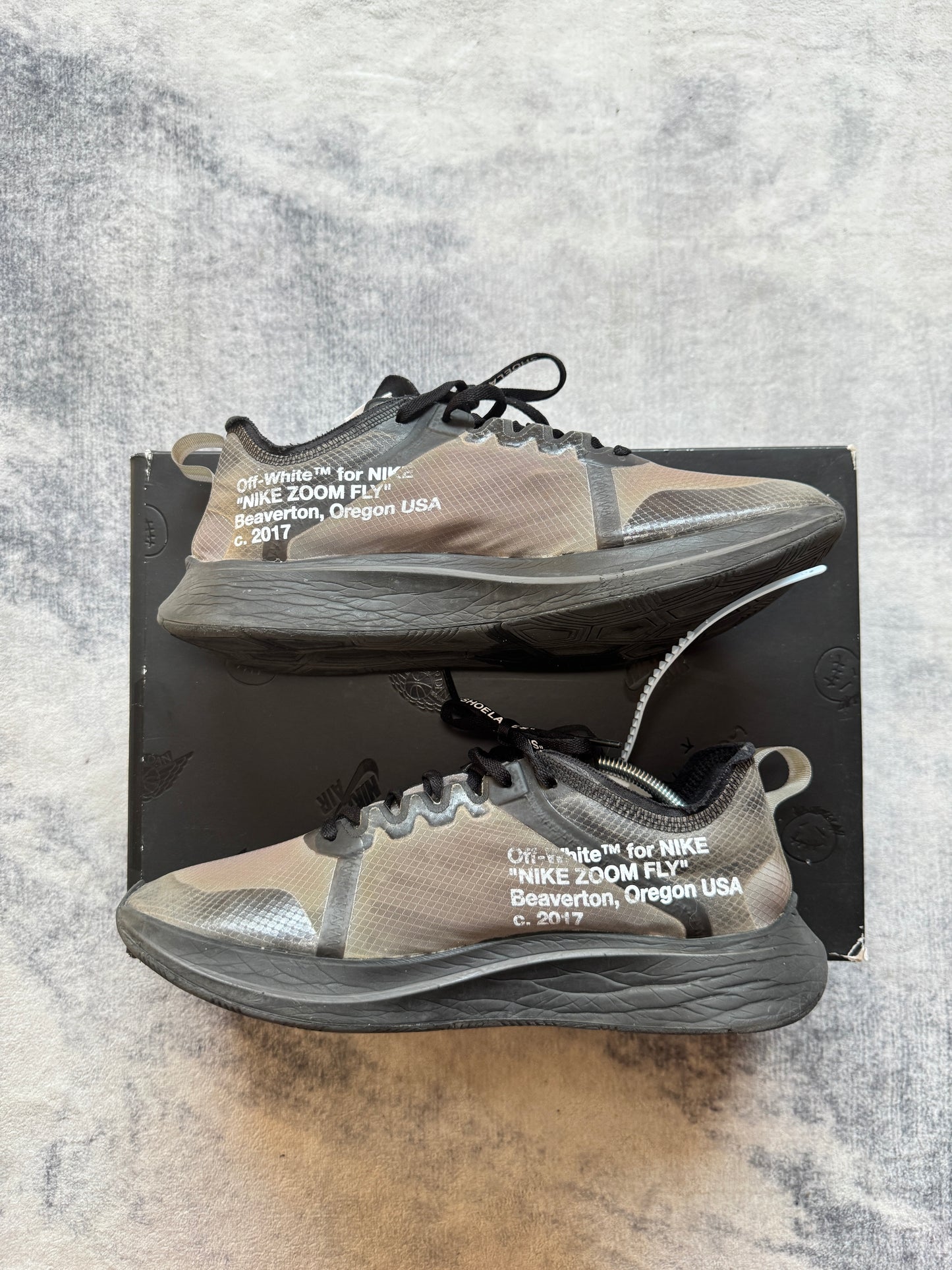 Nike Zoom Fly Off White Black