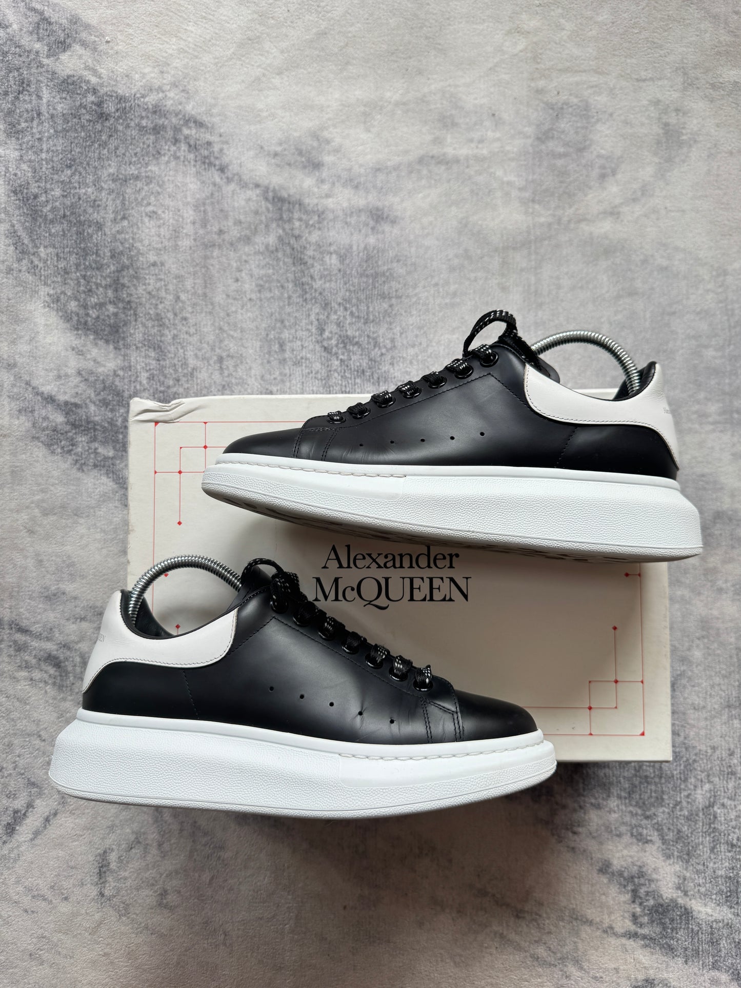 Alexander Mcqueen Black and White