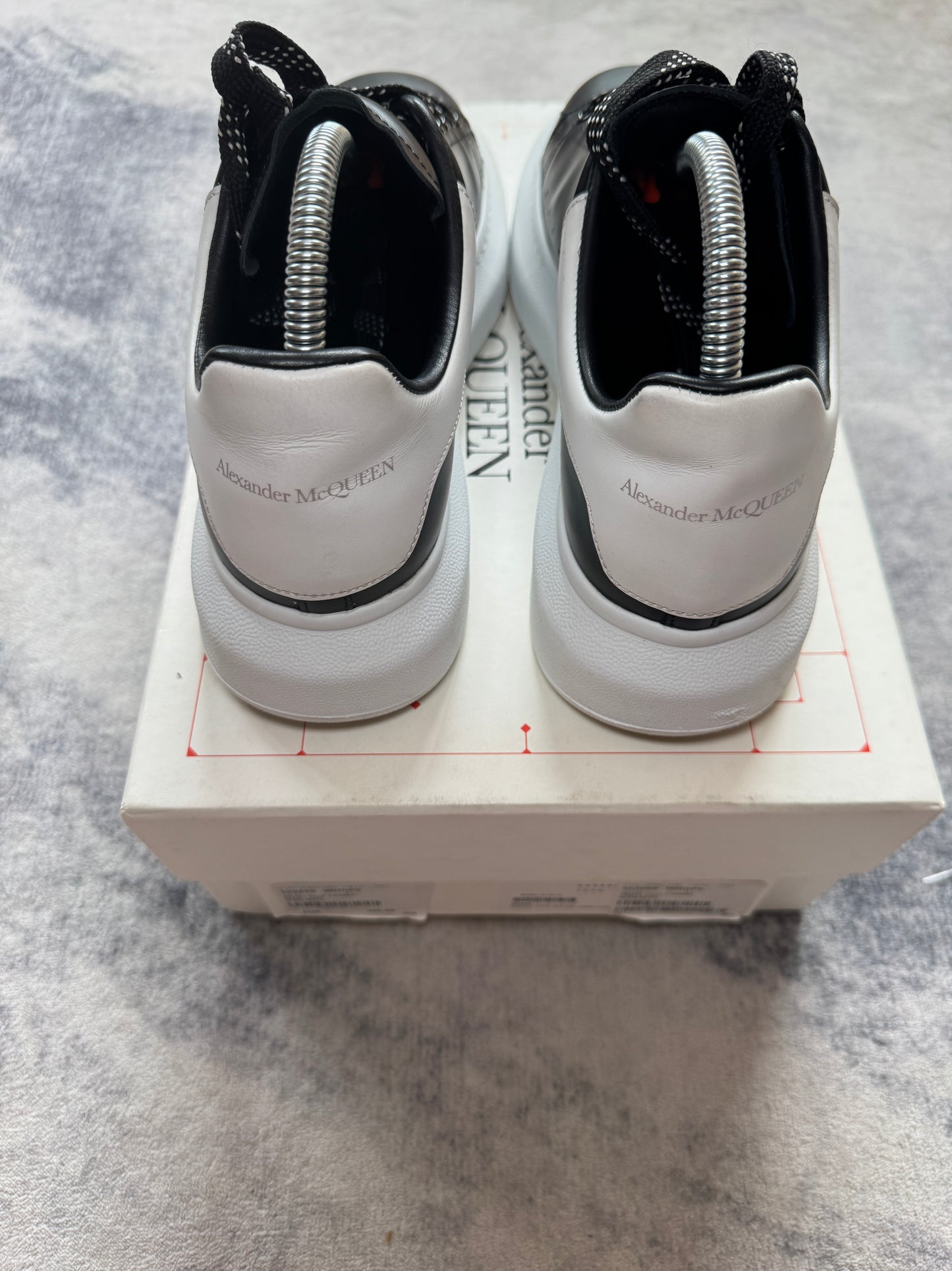 Alexander Mcqueen Black and White