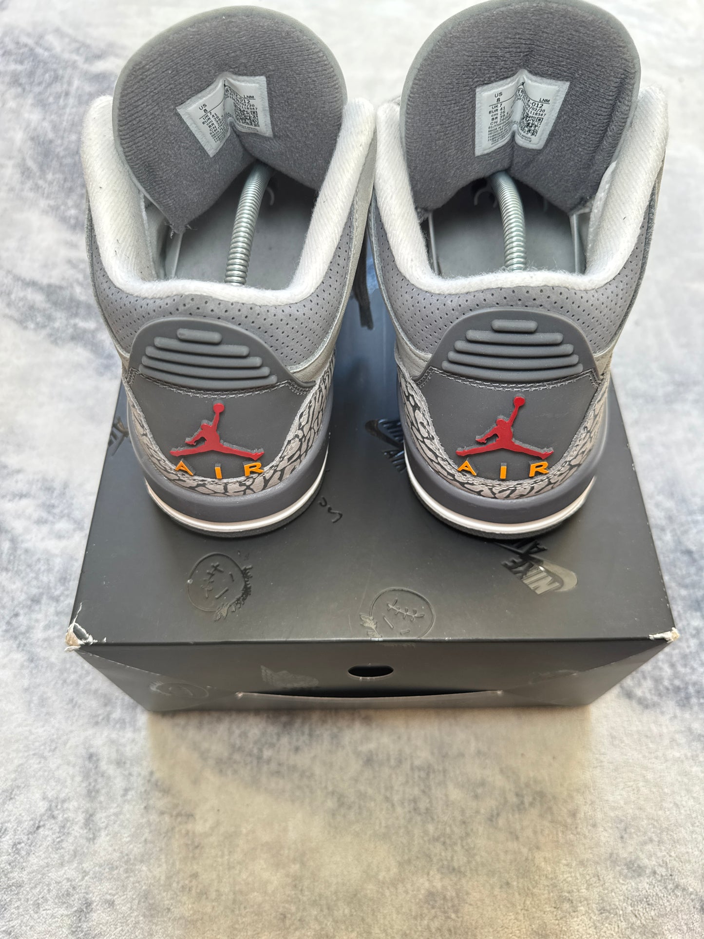 Jordan 3 Cool Grey