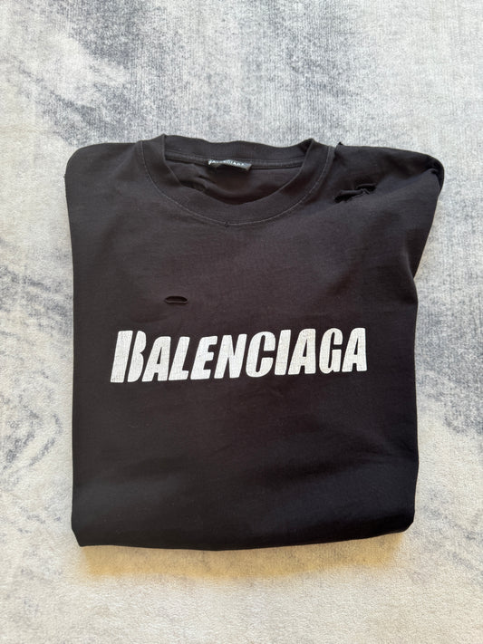 Maglietta Balenciaga Hole logo