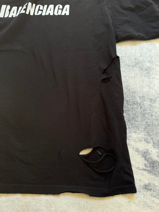 Maglietta Balenciaga Hole logo