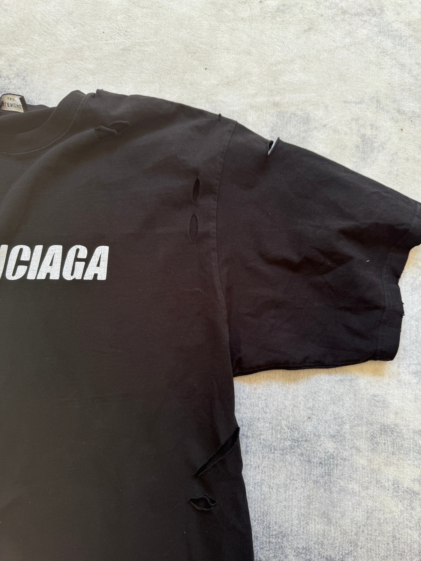 Maglietta Balenciaga Hole logo