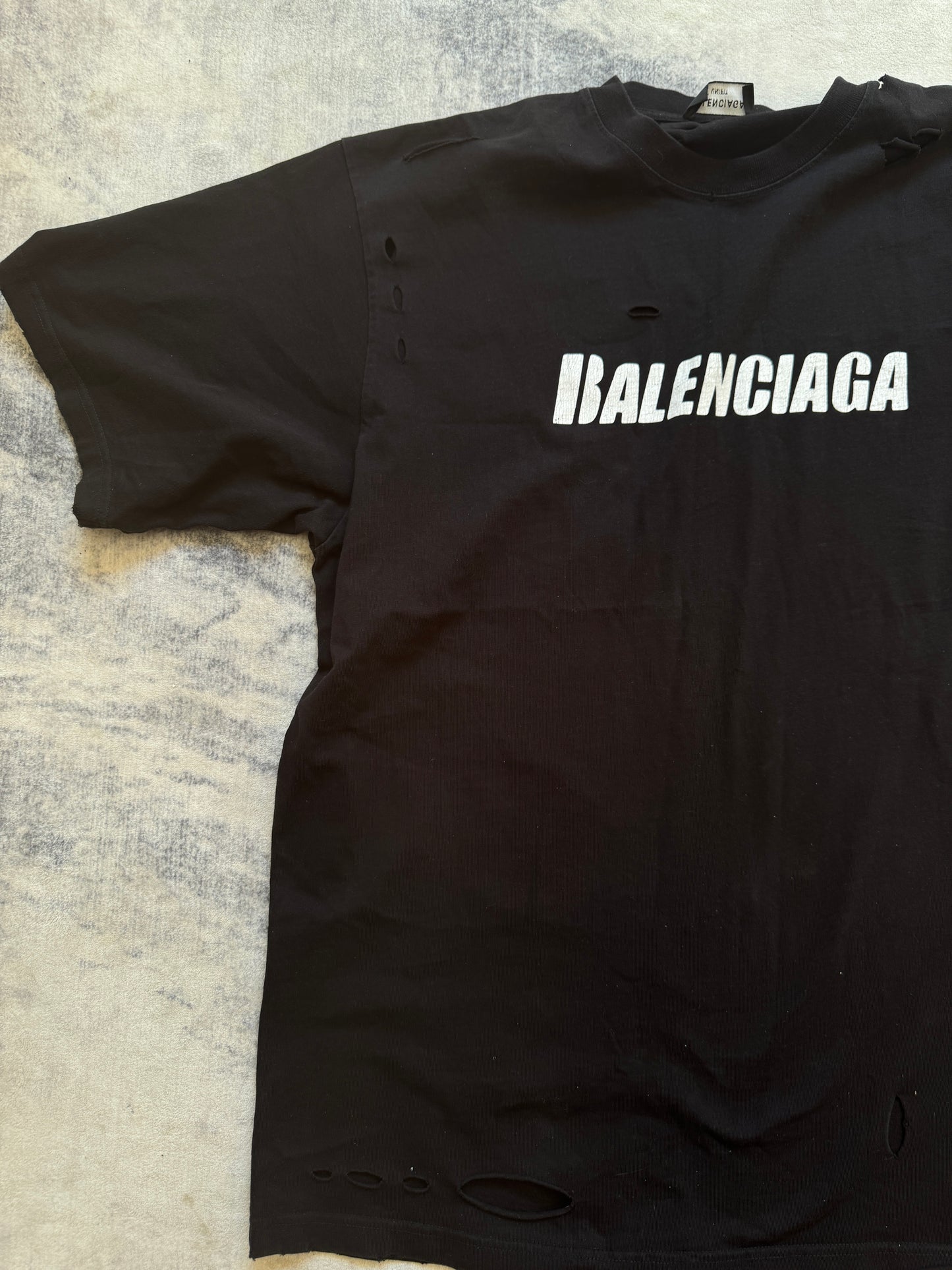 Maglietta Balenciaga Hole logo