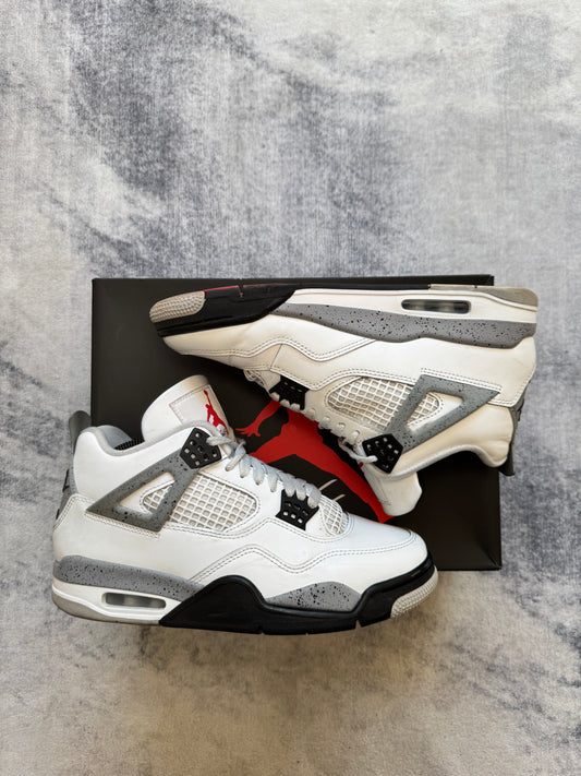 Jordan 4 White Cement