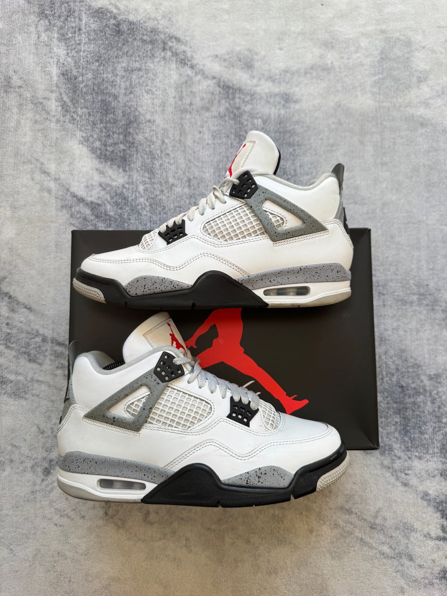 Jordan 4 White Cement