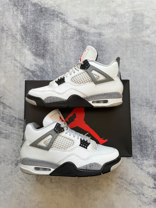 Jordan 4 White Cement