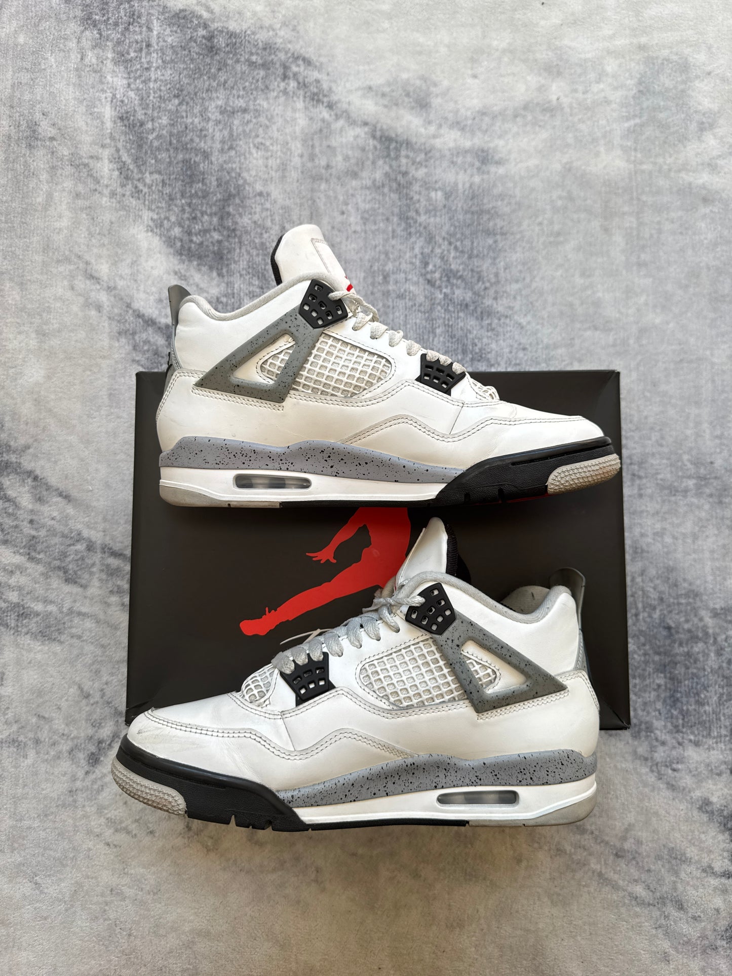 Jordan 4 White Cement