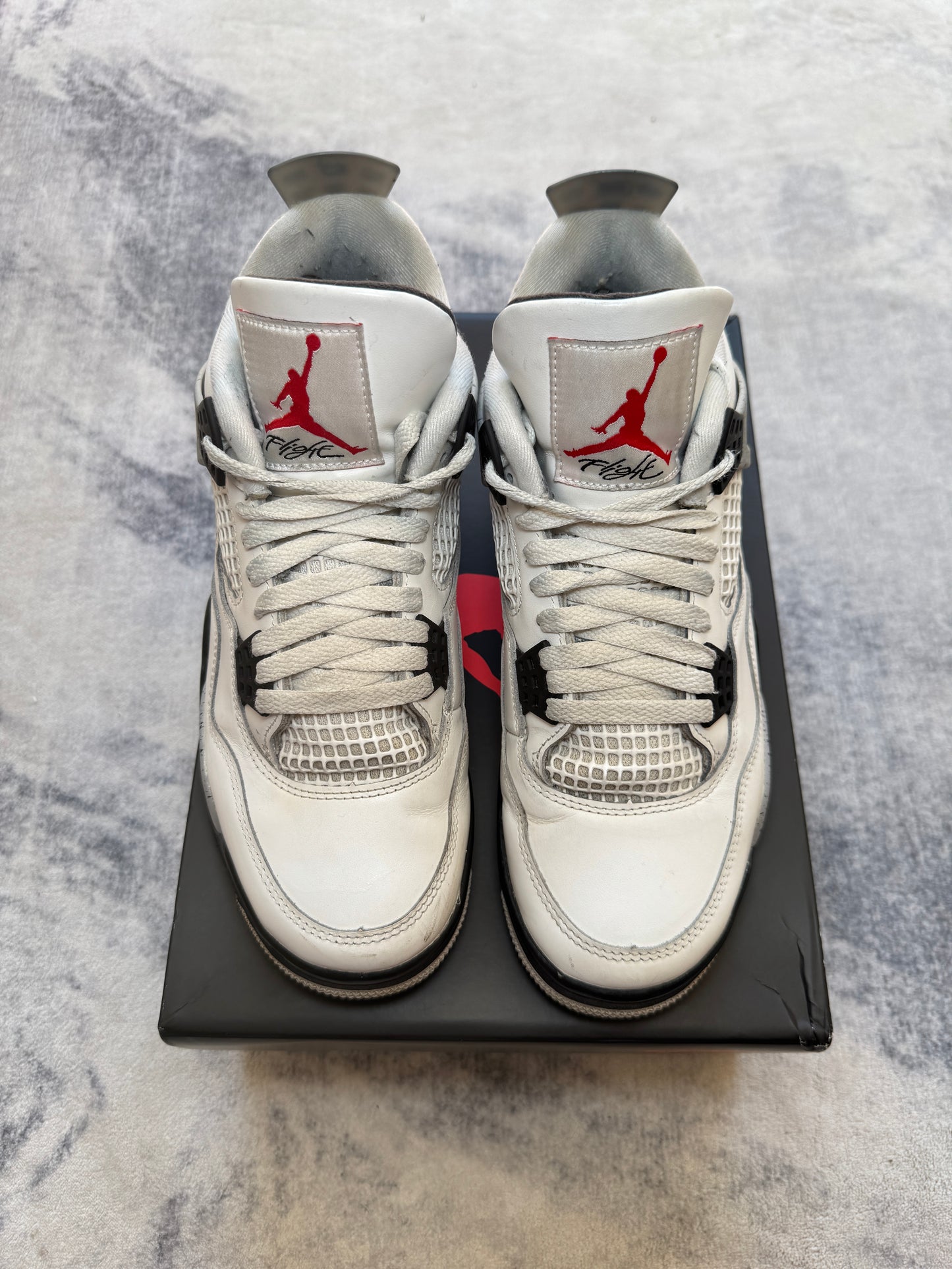 Jordan 4 White Cement
