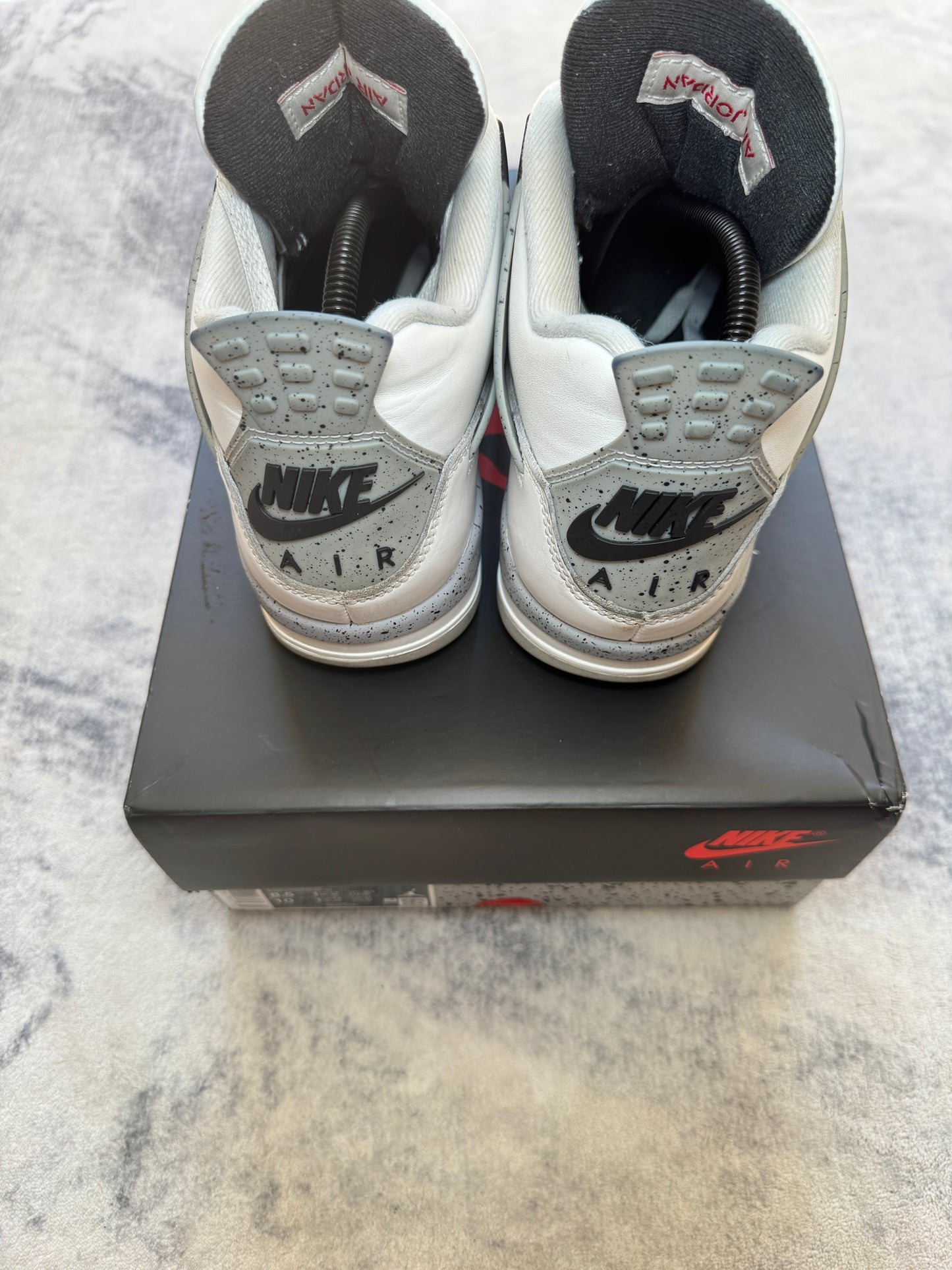 Jordan 4 White Cement