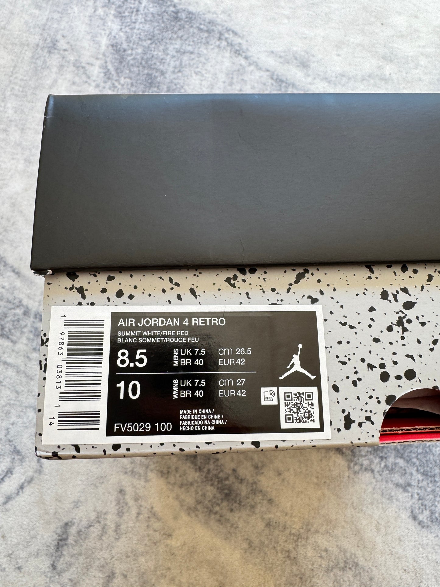 Jordan 4 White Cement