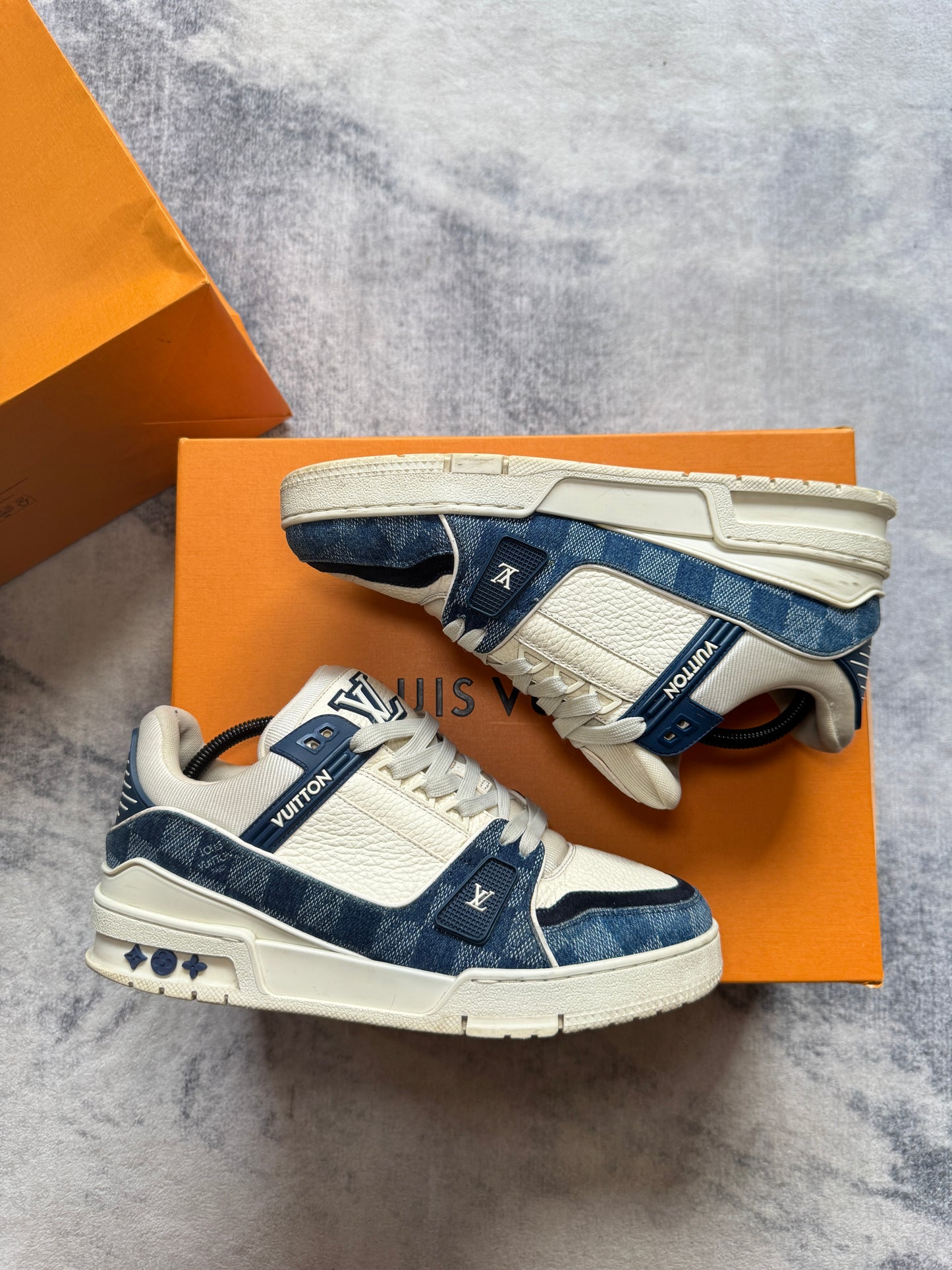Louis Vuitton Trainer Denim