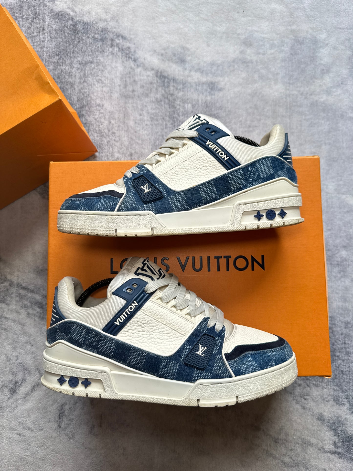 Louis Vuitton Trainer Denim